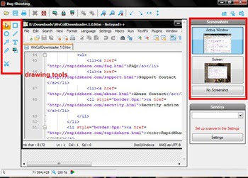 Bug Shooting - The advanced screen capture tool
